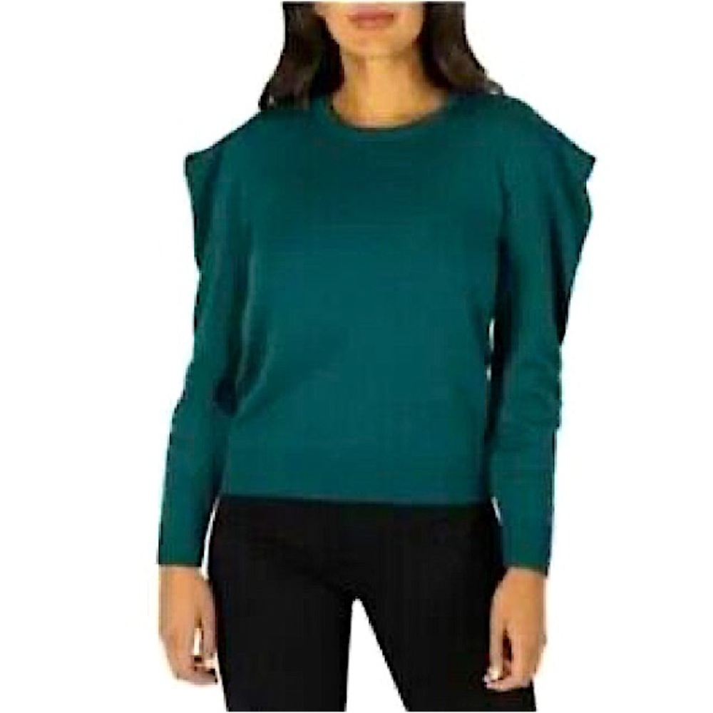 Kut from the Kloth Teal Crew Neck Sweater